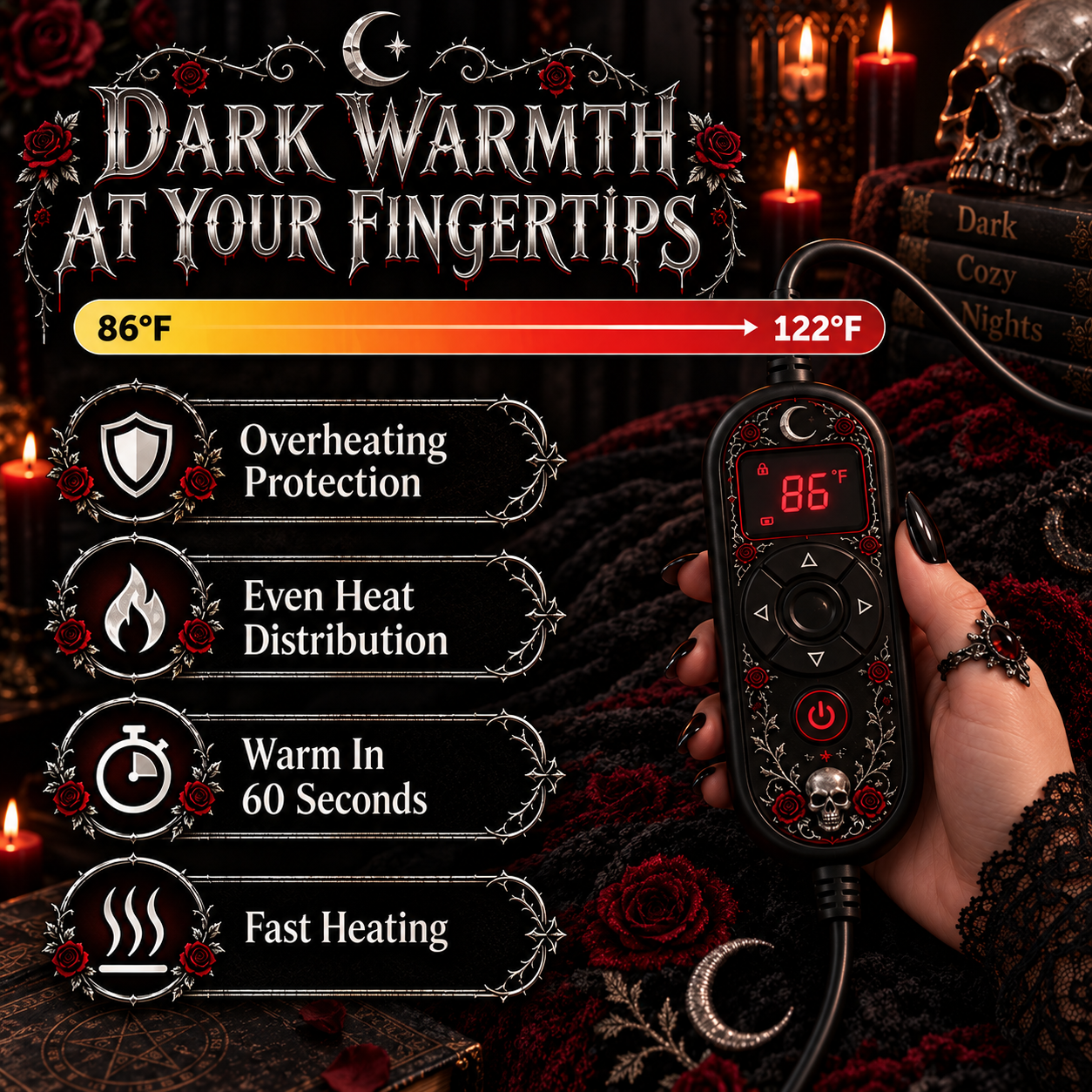 The Nocturne heated Robe™